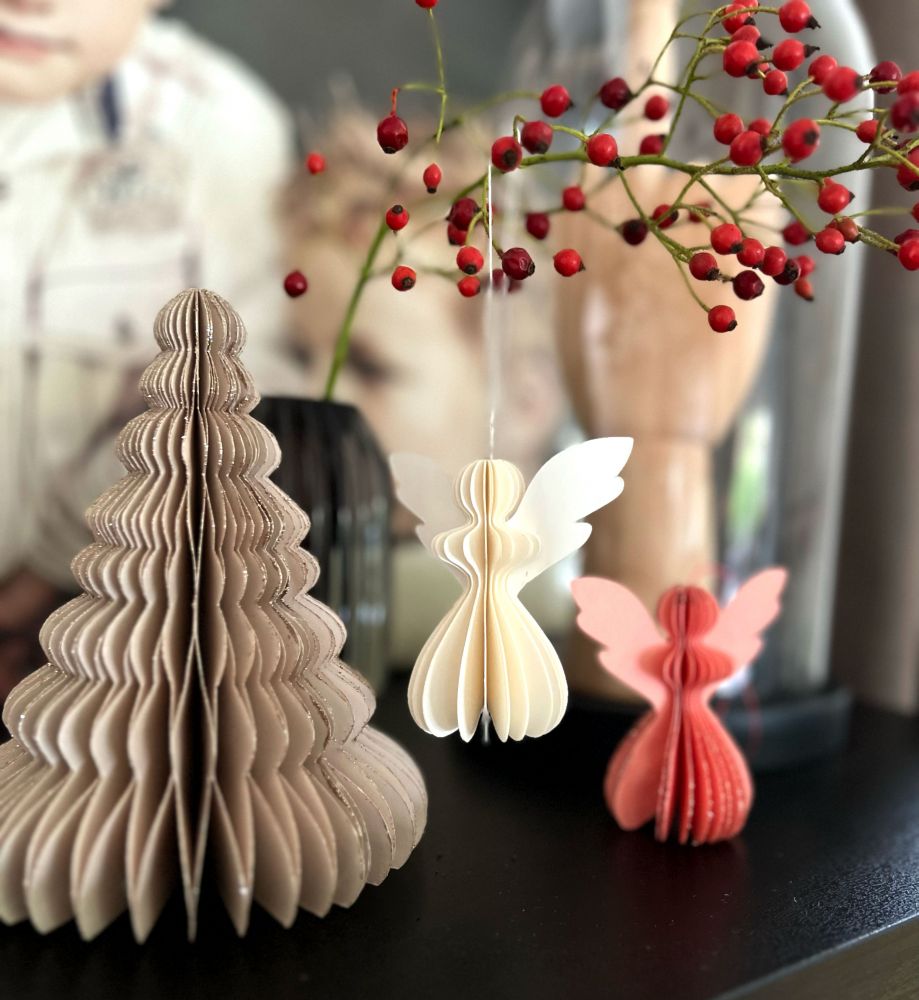 Papieren kerst items