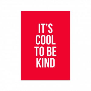 Kaart Cool to be kind, Studio Stationery 1