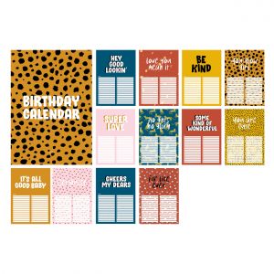 Kalender Cheetah, Studio Stationery 4