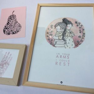 A4 poster In your arms, Marieke ten Berge 2