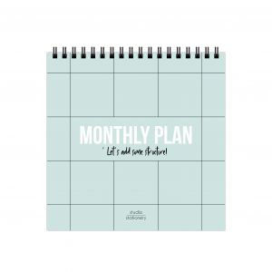 Monthly plan bureaukalender, Studio Stationery 1