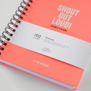 My pink notebook, Studio Stationery 6