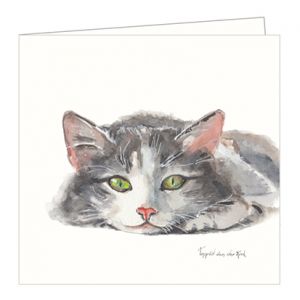 Dubbele kaart kat, Ingrid van der Krol 1