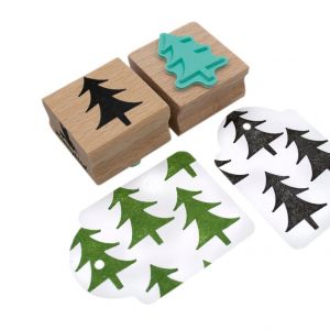 Stempel naaldboom kerstboom, Miss Honeybird 2
