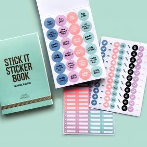 Stick it stickerboek mint, Studio Stationery 2