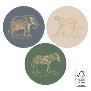 Stickers vintage animal najaar (HOP) 3