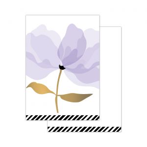 Set minikaartje bloem 3