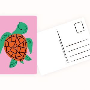 Kaart schildpad, Marijke Buurlage 2