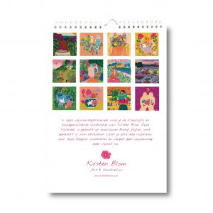 Kalender, Kirsten Blom Art & Illustration 2