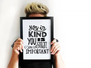 You is kind A4 poster Paperfuel 2