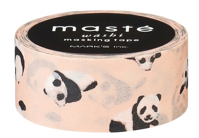 Maskingtape panda rose Masté