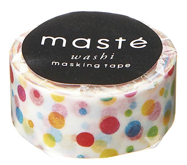 Maskingtape gekleurde confetti Masté