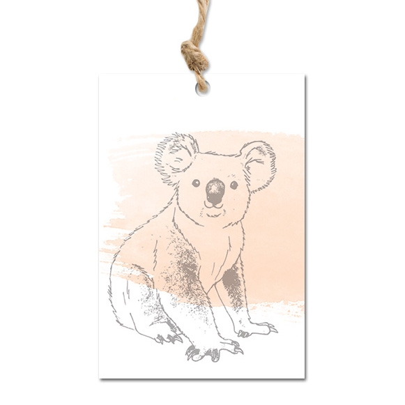 Cadeaulabel koala, Love Sam