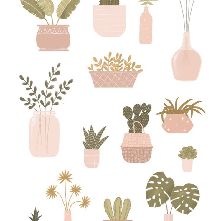 A3 poster planten/botanical, Minimel