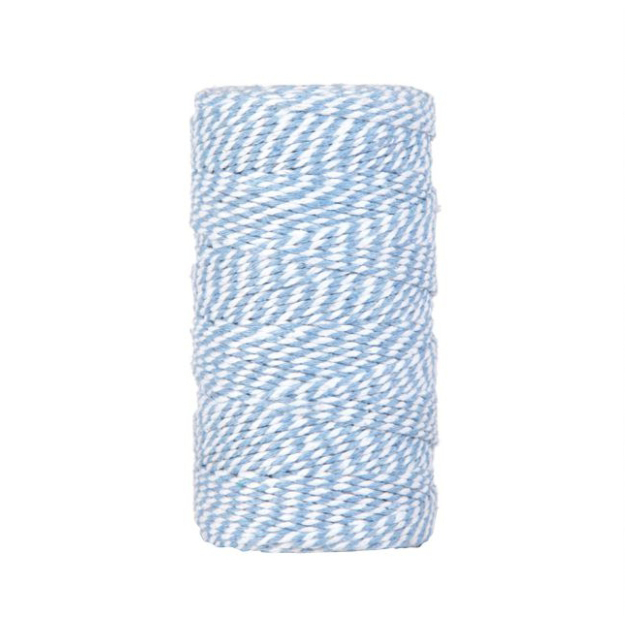 Twist koord blauw-wit