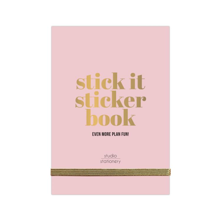 Stick it stickerboek rose, Studio Stationery