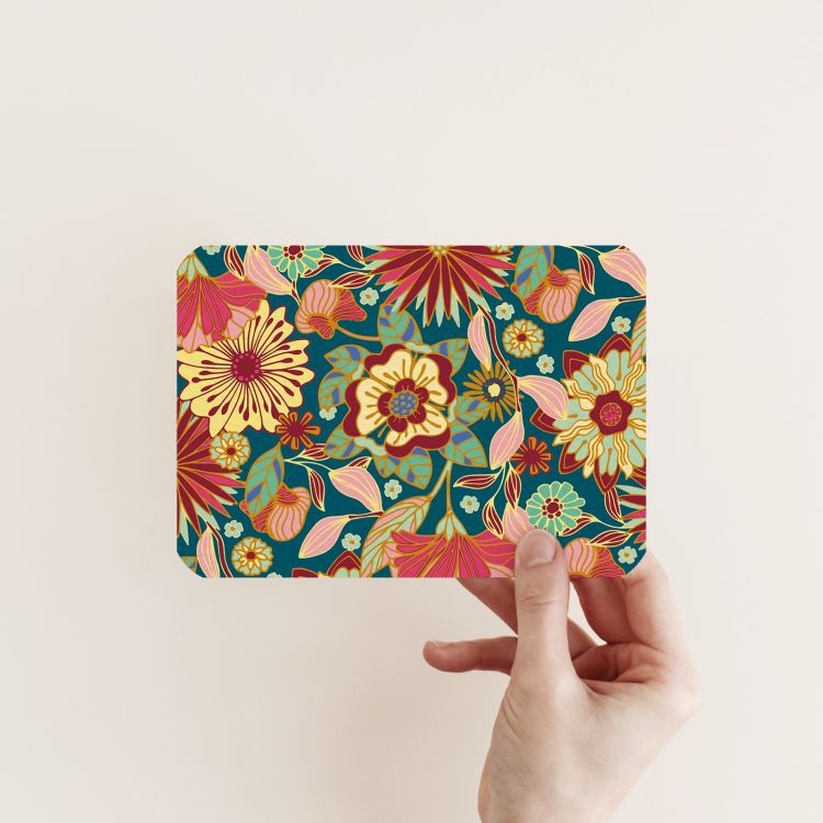 Luxe kaart flower patroon, Marijke Buurlage