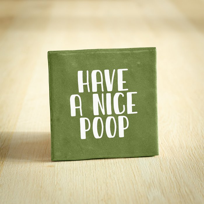 Tegeltje "Have a nice Poop", BONT