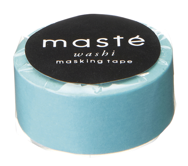 Masking tape in lichtblauw