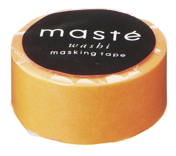 Masking tape in neon oranje